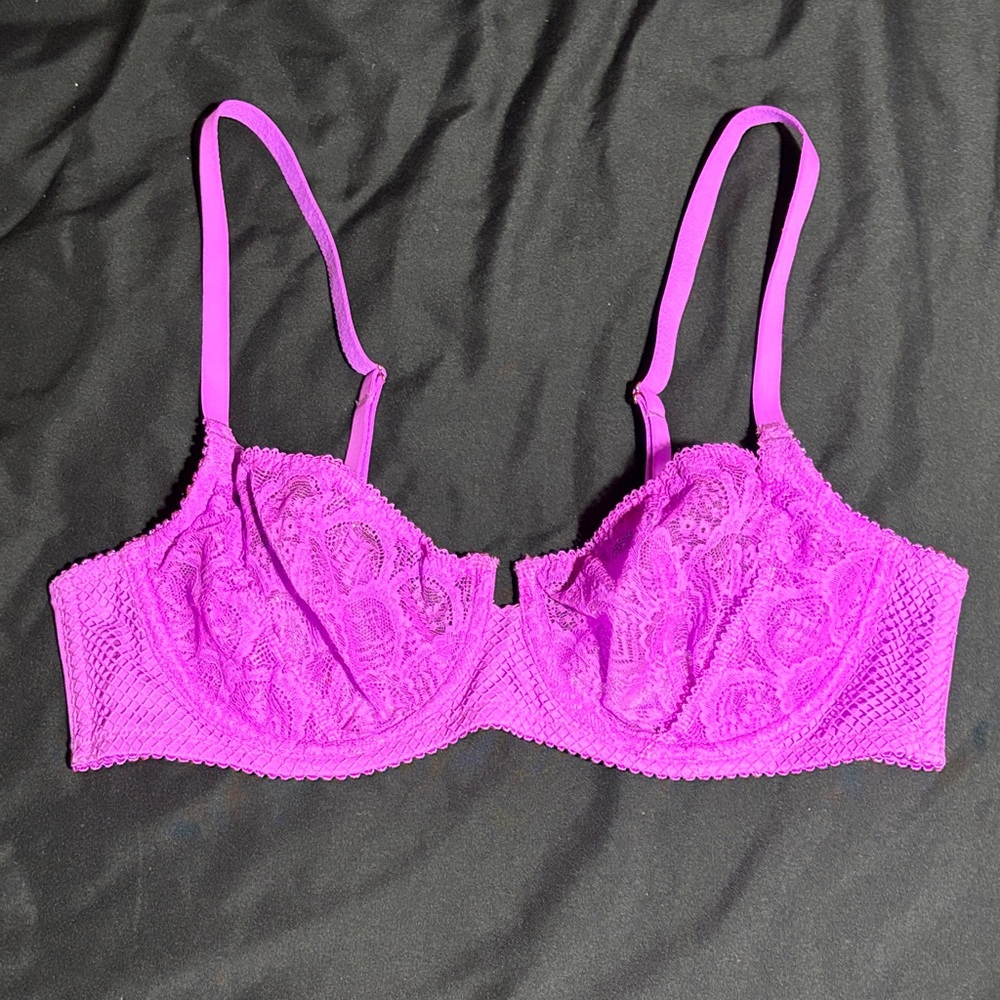 Savage X Fenty X-Rated Lace Balconette Bra